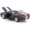 Cochesdemetal.es 2012 Dodge Challenger Srt Matte Black 1:24 Welly 24049