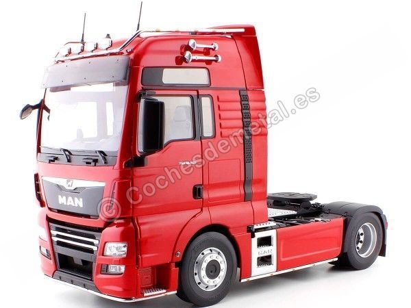 Cochesdemetal.es 2018 Camión MAN TGX XXL Rojo 1:18 IXO Models PCL30218