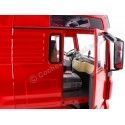 Carsdemetal.es 2018 man tgx caminhão xxl vermelho 1:18 modelos ixo pcl30218