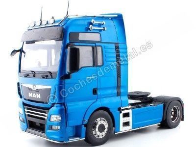 2018 Camión MAN TGX XXL Azul Metalizado 1:18 IXO Models PCL30200 Cochesdemetal.es