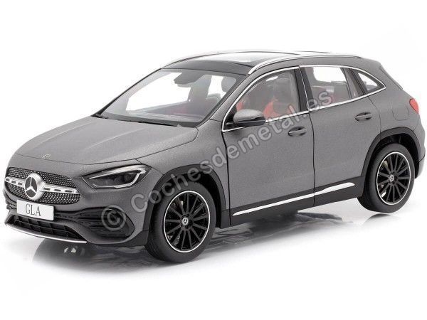 Cochesdemetal.es 2020 Mercedes-Benz Clase GLA MK II (H247) Grey Magno 1:18 Dealer Edition B66961037