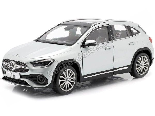 Carsdemetal.es 2020 Mercedes-Benz Classe GLA MK II (H247) Iridium Silver 1:18 Dealer Edition B666961036