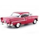 Cochesdemetal.es 1955 Chevrolet Bel Air Hard Top Custom Burdeos Bicapa 1:18 Motor Max 79002