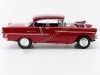 Cochesdemetal.es 1955 Chevrolet Bel Air Hard Top Custom Burdeos Bicapa 1:18 Motor Max 79002