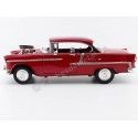 Cochesdemetal.es 1955 Chevrolet Bel Air Hard Top Custom Burdeos Bicapa 1:18 Motor Max 79002