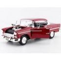 Cochesdemetal.es 1955 Chevrolet Bel Air Hard Top Custom Burdeos Bicapa 1:18 Motor Max 79002