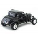 1932 Ford Five-Window Coupe Negro 1:18 Motor Max 73171 Cochesdemetal 10 - Coches de Metal 