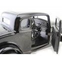 1932 Ford Five-Window Coupe Negro 1:18 Motor Max 73171 Cochesdemetal 13 - Coches de Metal 