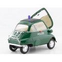 CARSDEMETAL.ES 1954 BMW Isetta 250 Green German Police 1:18 Wellly 24096