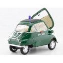 Carsdemetal.es 1954 BMW Isetta 250 Polícia Alemã Green 1:18 Bem, 24096