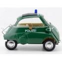 Carsdemetal.es 1954 BMW Isetta 250 Polícia Alemã Green 1:18 Bem, 24096