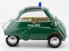 Carsdemetal.es 1954 BMW Isetta 250 Polícia Alemã Green 1:18 Bem, 24096