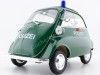 Carsdemetal.es 1954 BMW Isetta 250 Polícia Alemã Green 1:18 Bem, 24096