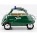 Carsdemetal.es 1954 BMW Isetta 250 Polícia Alemã Green 1:18 Bem, 24096