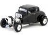 1932 Ford Hot Rod 5-Window Coupe Negro 1:18 Motor Max 73172 Cochesdemetal 1 - Coches de Metal 