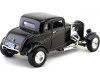 1932 Ford Hot Rod 5-Window Coupe Negro 1:18 Motor Max 73172 Cochesdemetal 2 - Coches de Metal 