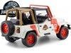 Carsdemetal.es 1992 Jeep Wrangler "Jurássico Mundo" Branco/Vermelho 1:24 Jada Toys 97806 253253005