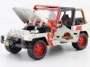 Cochesdemetal.es 1992 Jeep Wrangler "Jurassic World" blanc / rouge 1:24 Jada Toys 97806 253253005