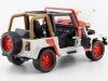 Cochesdemetal.es 1992 Jeep Wrangler "Jurassic World" blanc / rouge 1:24 Jada Toys 97806 253253005