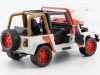 Carsdemetal.es 1992 Jeep Wrangler "Jurássico Mundo" Branco/Vermelho 1:24 Jada Toys 97806 253253005