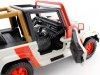Carsdemetal.es 1992 Jeep Wrangler "Jurássico Mundo" Branco/Vermelho 1:24 Jada Toys 97806 253253005