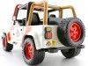 Carsdemetal.es 1992 Jeep Wrangler "Jurássico Mundo" Branco/Vermelho 1:24 Jada Toys 97806 253253005