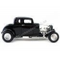 1932 Ford Hot Rod 5-Window Coupe Negro 1:18 Motor Max 73172 Cochesdemetal 7 - Coches de Metal 