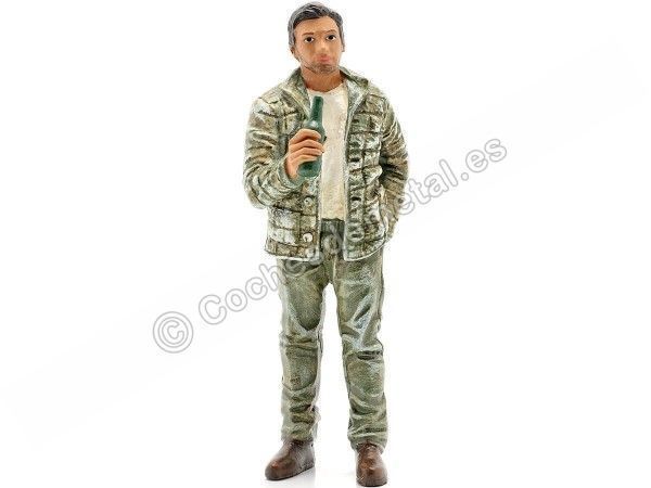 Carsdemetal.es resina figura "ressaca mecânica Tom" 1:18 American Dioram