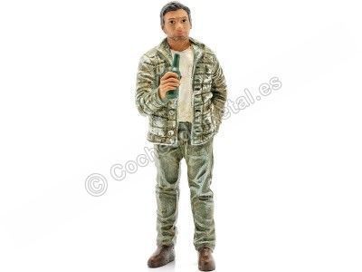 Carsdemetal.es resina figura "ressaca mecânica Tom" 1:18 American Dioram