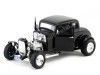 1932 Ford Hot Rod 5-Window Coupe Negro 1:18 Motor Max 73172 Cochesdemetal 9 - Coches de Metal 