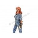 CARSDEMETAL.ES Figure de résine "Retro Mechanical Woman" 1:18 American Diorama 38246