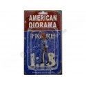 CARSDEMETAL.ES Figure de résine "Retro Mechanical Woman" 1:18 American Diorama 38246