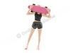 Cochesdemetal.es Figura de resina "Skateboarder I" 1:18 American Diorama 38240