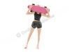 Cochesdemetal.es Figura de Resina "Skateboard I" 1:18 American Diorama 38240