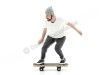 Cochesdemetal.es Figure de Resina "Skateboarder II" 1:18 American Diorama 38241