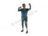 Cochesdememetal.es Figure de Resina "Zombie Mechanic II" 1:18 American Diorama 38198