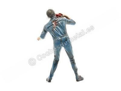 Cochesdemetal.es Figure de Resina "Zombie Mechanic III" 1:18 American Diorama 38199 2