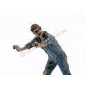 Cochesdemetal.es Figure de Resina "Zombie Mechanic IV" 1:18 American Diorama 38200