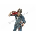 Cochesdemetal.es Figure de Resina "Mécanique zombie, set de 4" 1:18 American Diorama 38197 38198 38199 38200