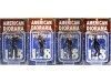 Figure de résine "Officiel de police, ensemble de 4" 1:18 Américain