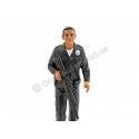 Figure de résine "Officiel de police, ensemble de 4" 1:18 Américain