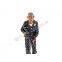 Figure de résine "Officiel de police, ensemble de 4" 1:18 Américain