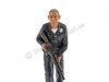 Figure de résine "Officiel de police, ensemble de 4" 1:18 Américain
