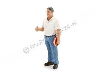 Cochesdemetal.es Figura de Resina "Manager mécanicien Tim" 1:18 American Diorama 77443