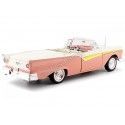Cochesdemetal.es 1957 Ford Fairlane 500 Skyliner Coral Coral / Colonial White 1:18 Sun Star 1344