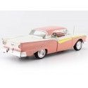Cochesdemetal.es 1957 Ford Fairlane 500 Skyliner Coral Coral / Colonial White 1:18 Sun Star 1344