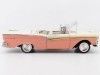Cochesdemetal.es 1957 Ford Fairlane 500 Skyliner Coral Coral / Colonial White 1:18 Sun Star 1344