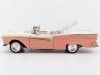Cochesdemetal.es 1957 Ford Fairlane 500 Skyliner Coral Coral / Colonial White 1:18 Sun Star 1344
