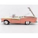 Cochesdemetal.es 1957 Ford Fairlane 500 Skyliner Coral Coral / Colonial White 1:18 Sun Star 1344