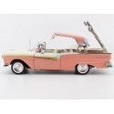 Cochesdemetal.es 1957 Ford Fairlane 500 Skyliner Coral Coral / Colonial White 1:18 Sun Star 1344